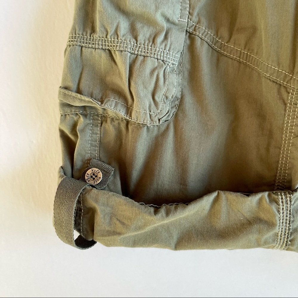Kuhl Olive Cargo Bermuda Shorts - Military Green - Picture 4 of 12